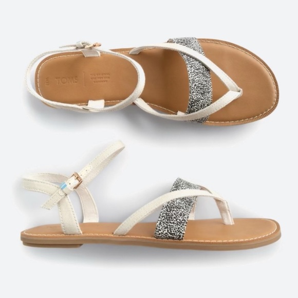 Toms Shoes - NWT TOMS | Lexie leopard print sandals size 9